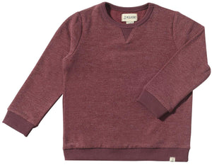 Tarquin Cosy Sweatshirt | Burgundy