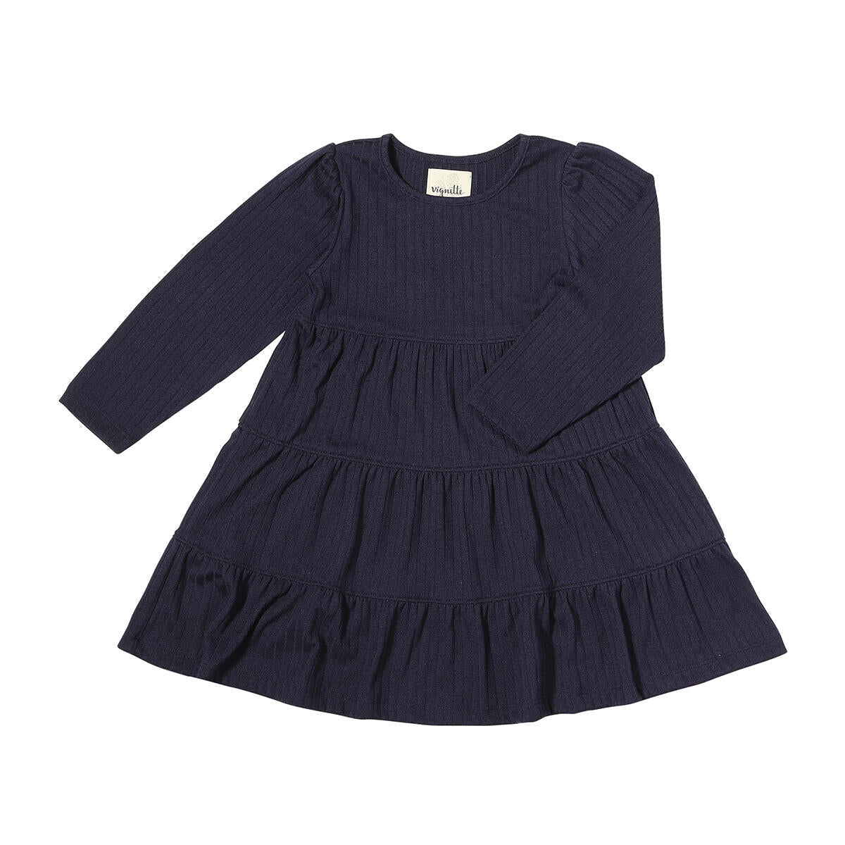 Iona Long Sleeve Dress | Navy