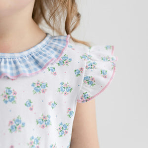 Anna's Classics Printed Ruffle Flutters Bubble