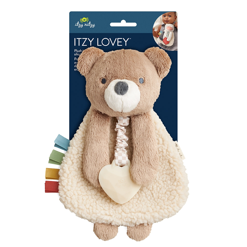 Itzy Friends Lovey™ Plush | Theo the Bear