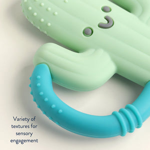 Cactus Chew Crew Silicone Teether