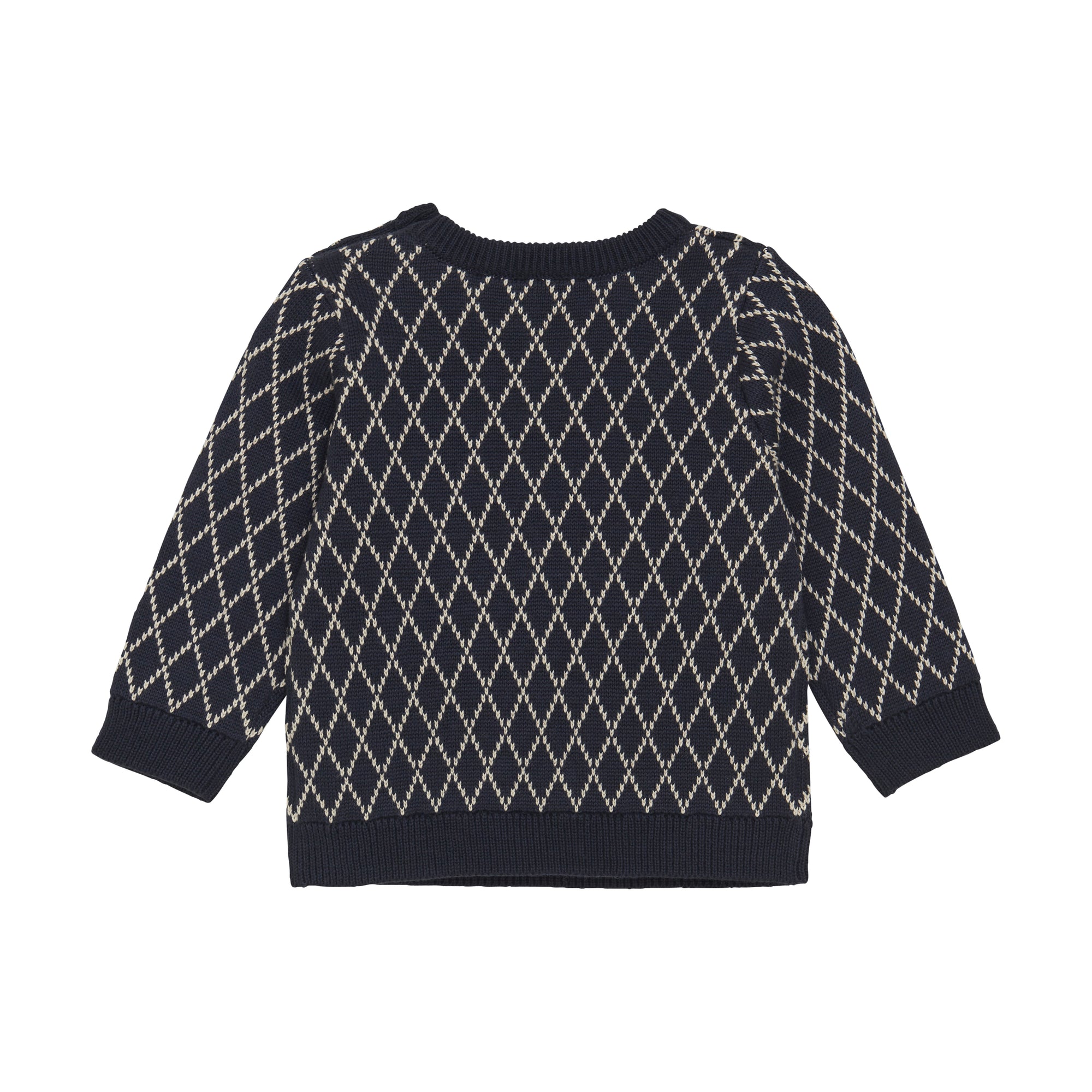 Baby Knit Pullover | Parisian Night Blue