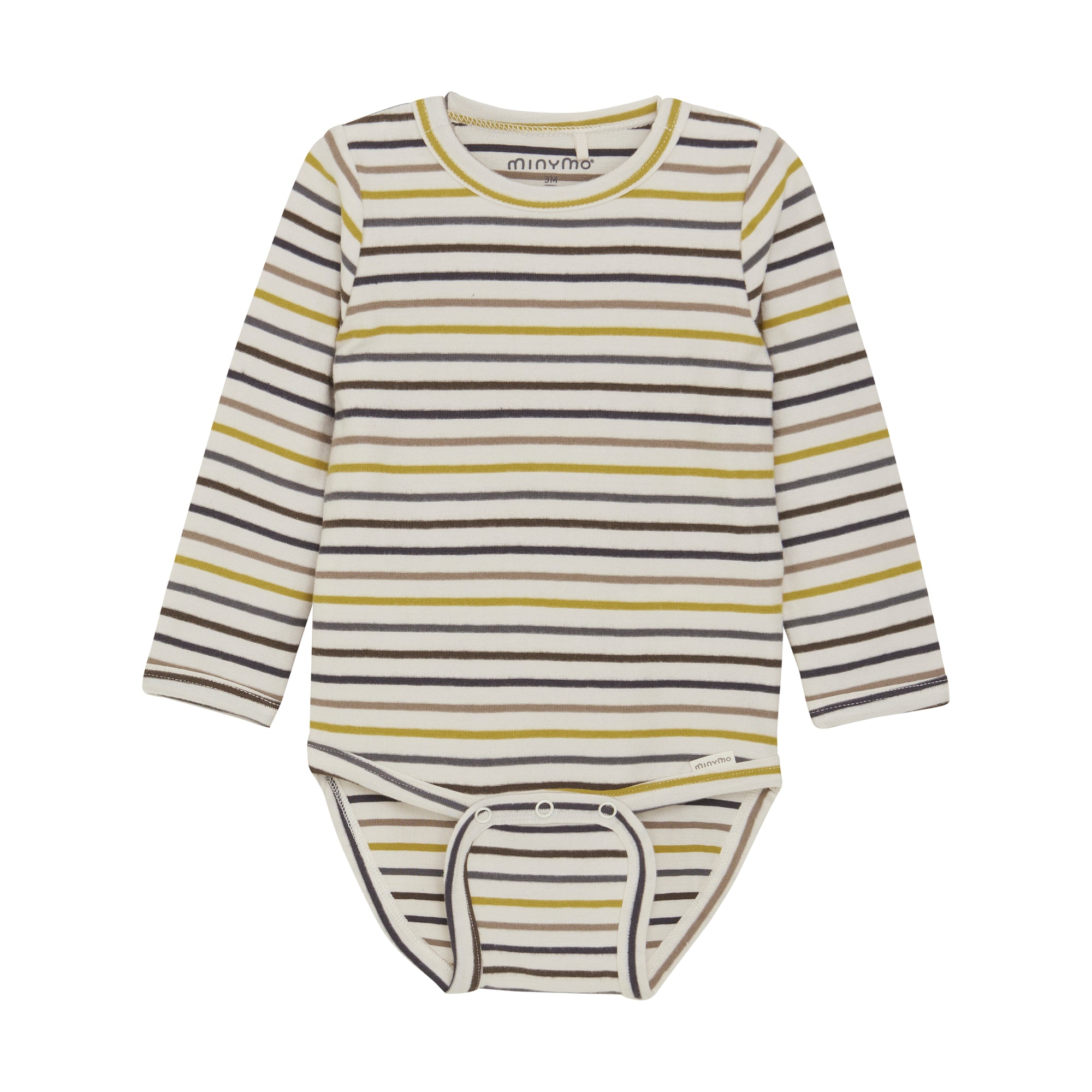 Baby Long Sleeve Striped Bodysuit | Moonbeam