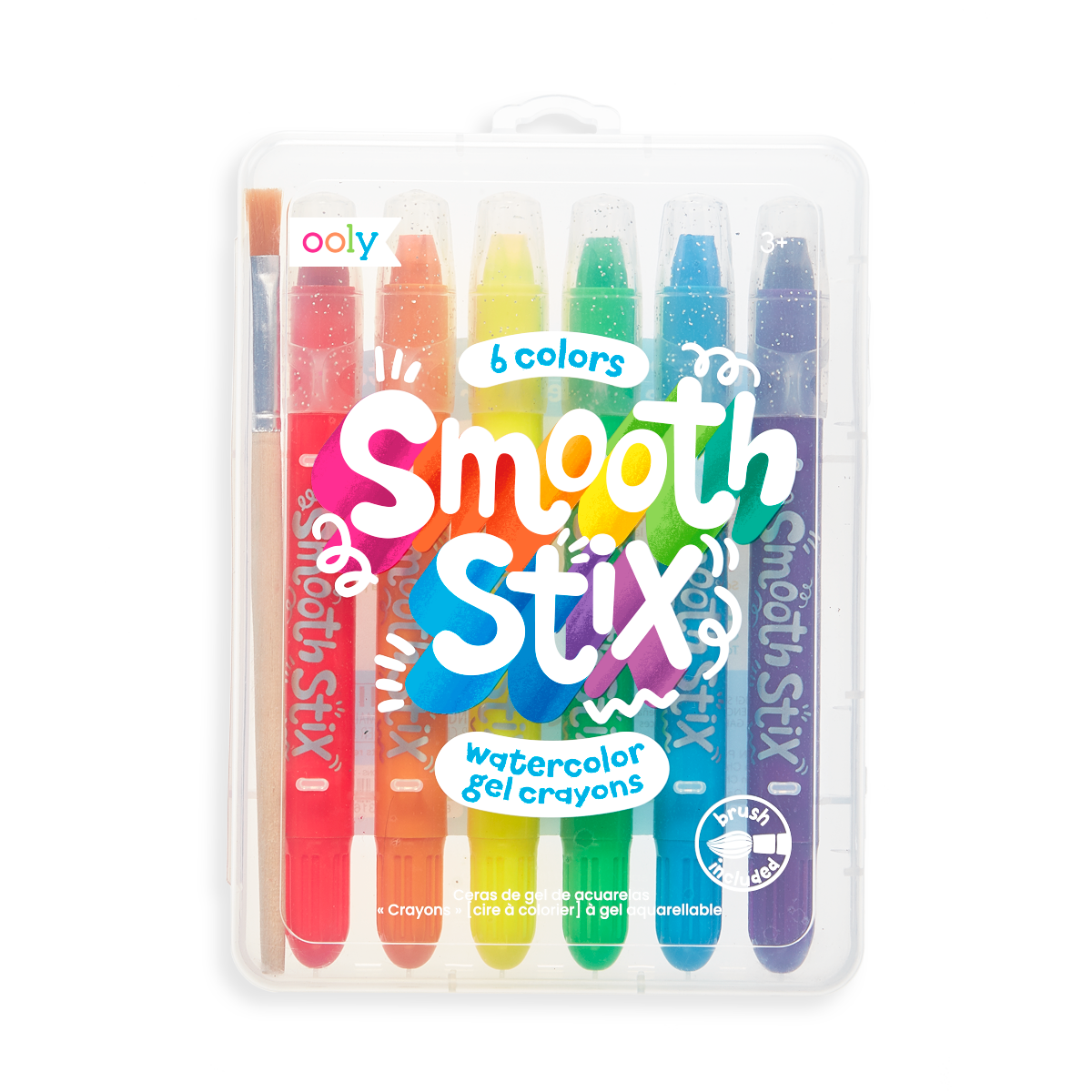 Smooth Stix Watercolor Gel Crayons | Set of 6