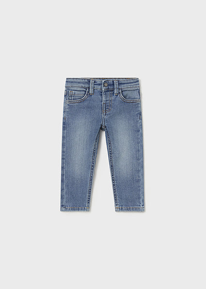 Baby Boys Basic Jeans | Medium Wash