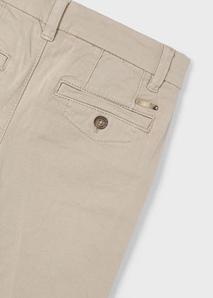 Boys Basic Chino Pants | Sand