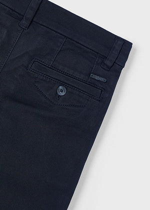 Boys Basic Chino Pants | Navy