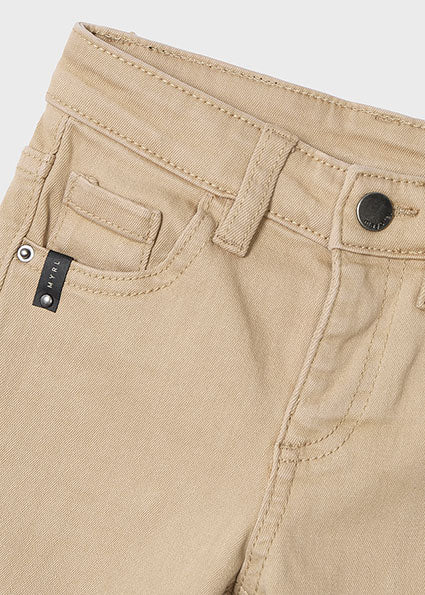 Boys Skinny Pants | Almond