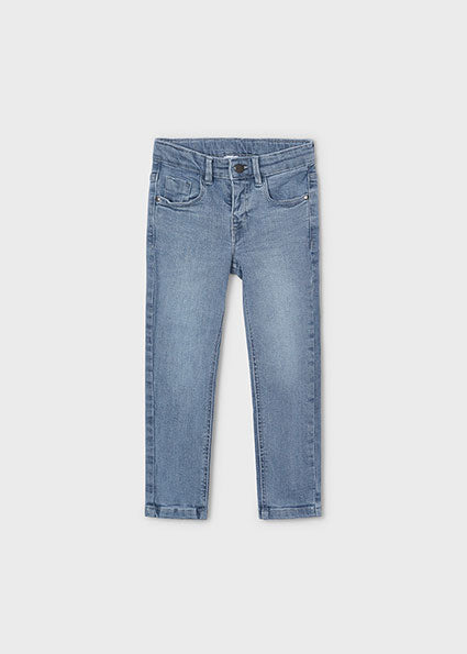 Boys Skinny Jeans | Grey Blue Wash