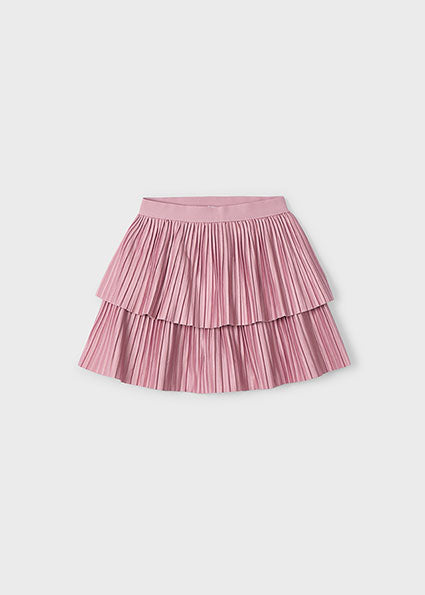 Girls Pleated Skirt | Rose