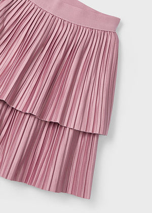 Girls Pleated Skirt | Rose