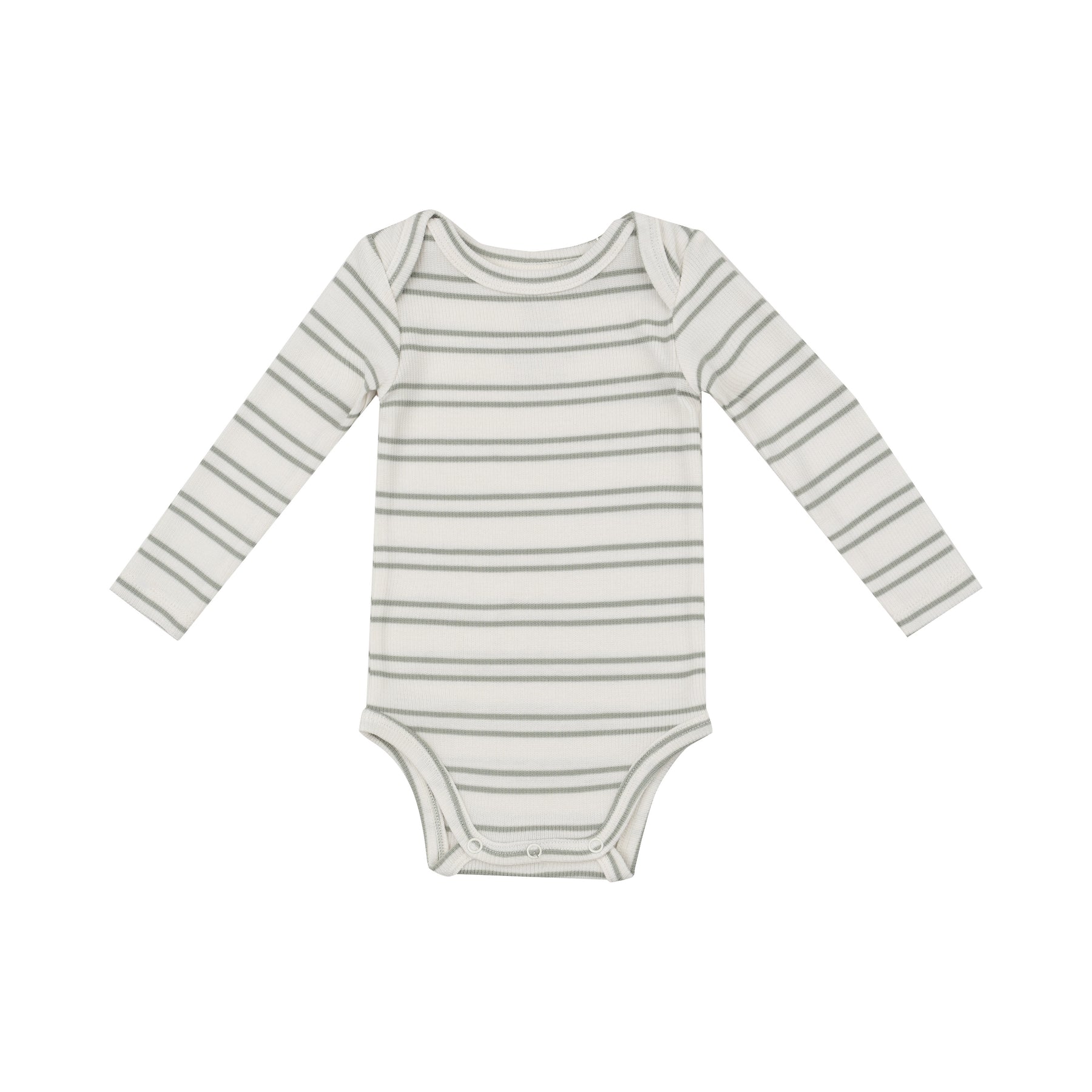 Desert Sage Ribbed Stripe Bodysuit