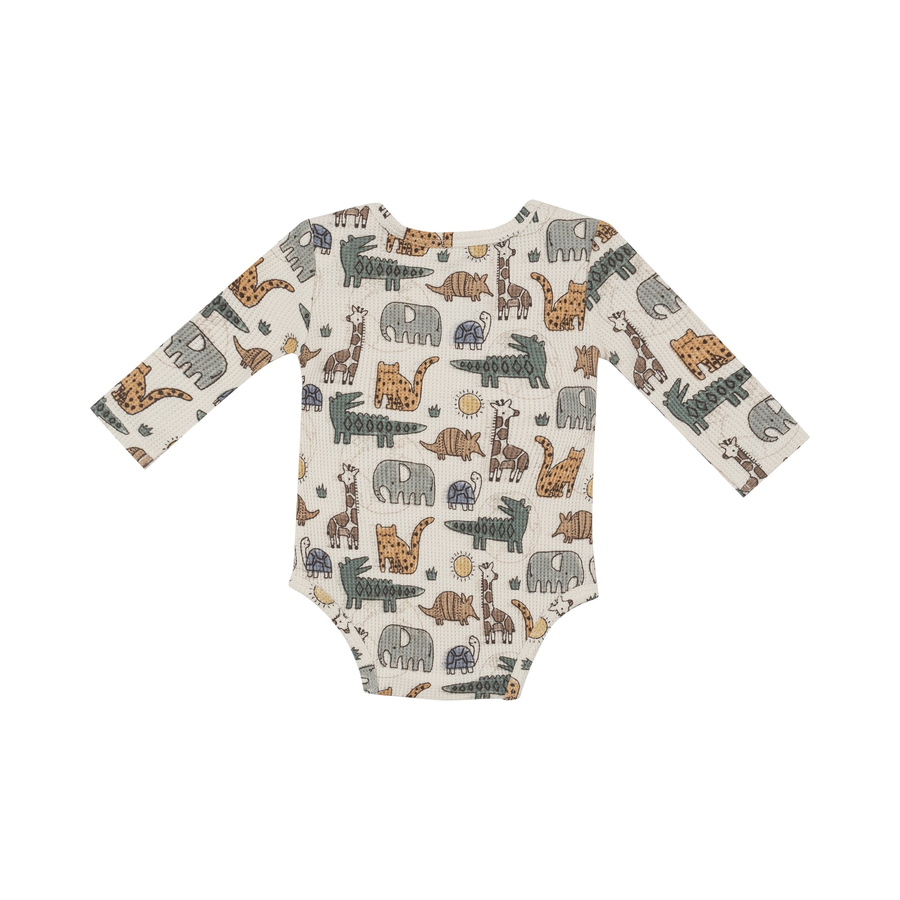 Safari Sketchbook Waffle Bodysuit