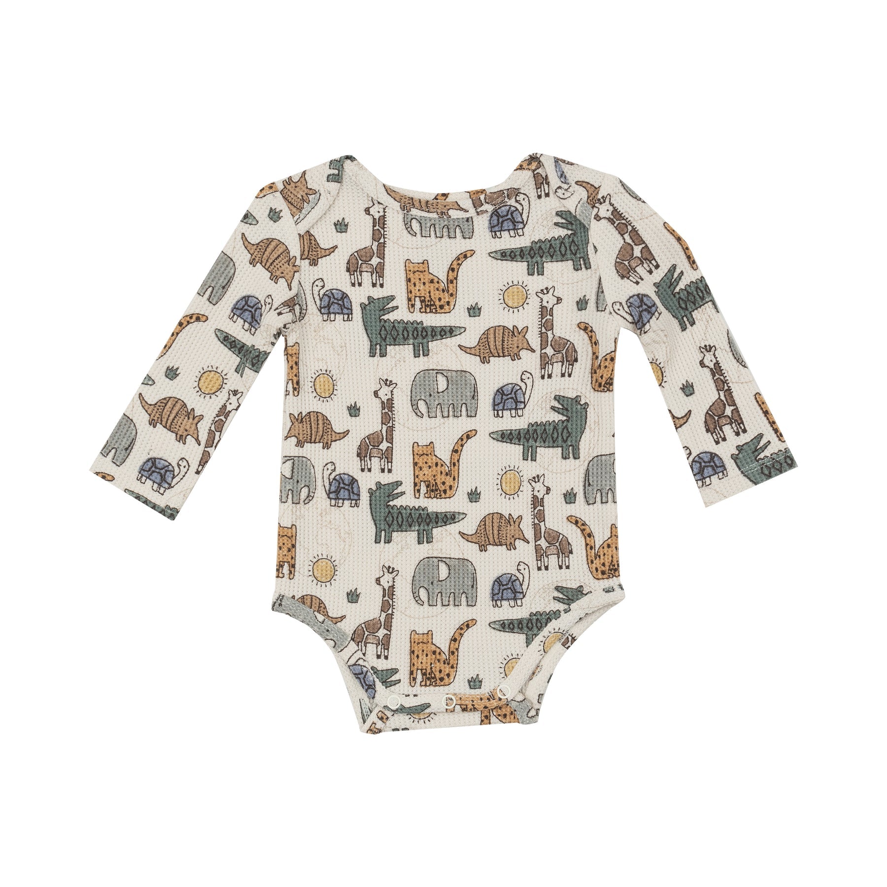 Safari Sketchbook Waffle Bodysuit