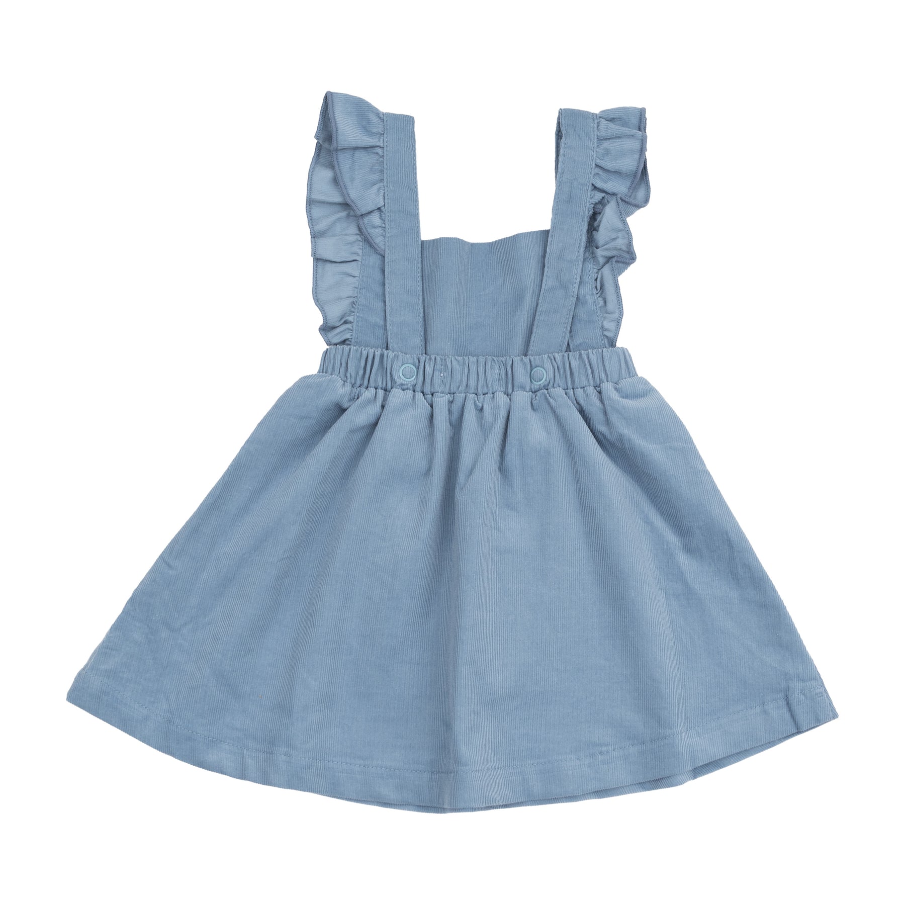 Corduroy Glacier Lake Pinafore Dress