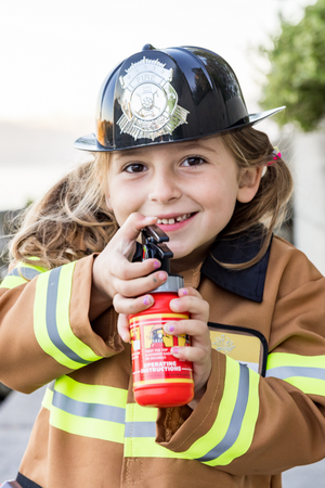 Tan Firefighter Set with Accessories