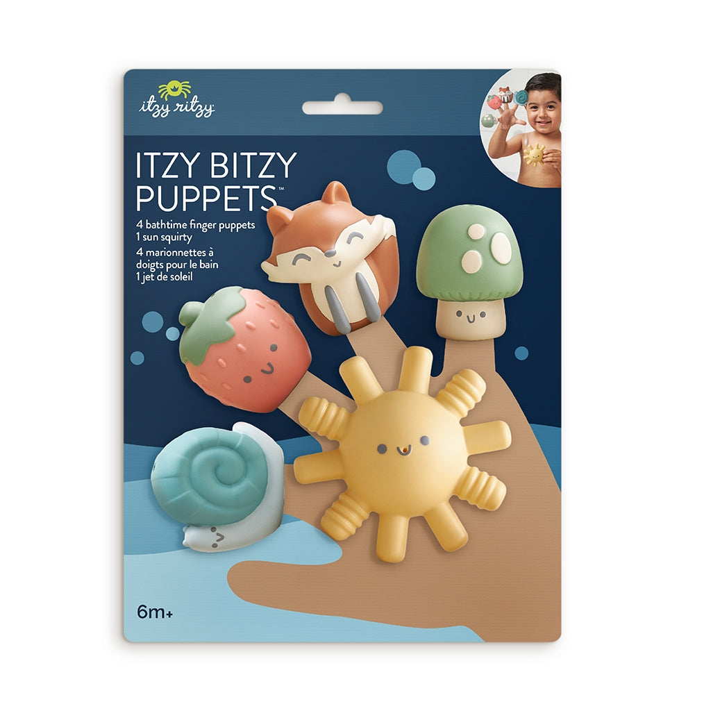 Itzy Bitzy Puppets™ Bath Toy Set