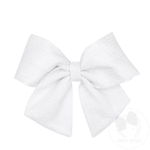 King Genuine Seersucker Fabric Bowtie with Tails | Assorted