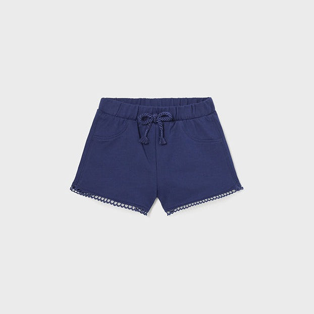 Mayoral Navy Blue Chenille Shorts 12M