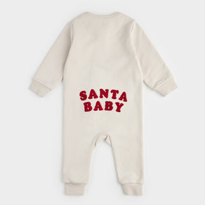 Santa Baby Playsuit | Crème