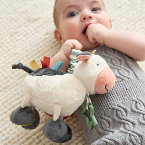 Link & Love™ Activity Plush with Teether Toy | Cow