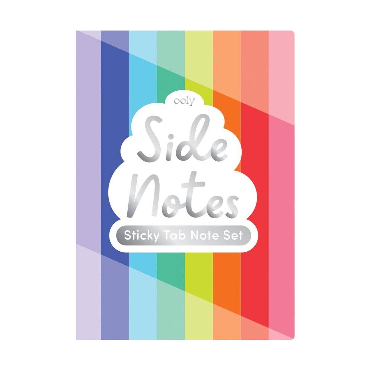 Side Notes Sticky Tab Note Pad | Rainbow