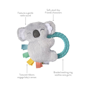 Ritzy Plush Rattle Pal™ with Teether | Sloth