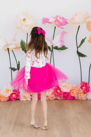 Giddy Up Long Sleeve Tutu Dress