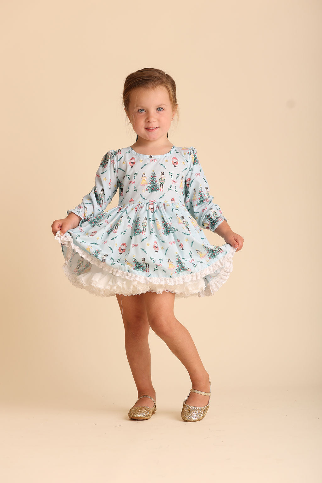 Nutcracker Pirouette Petti Skirt Dress