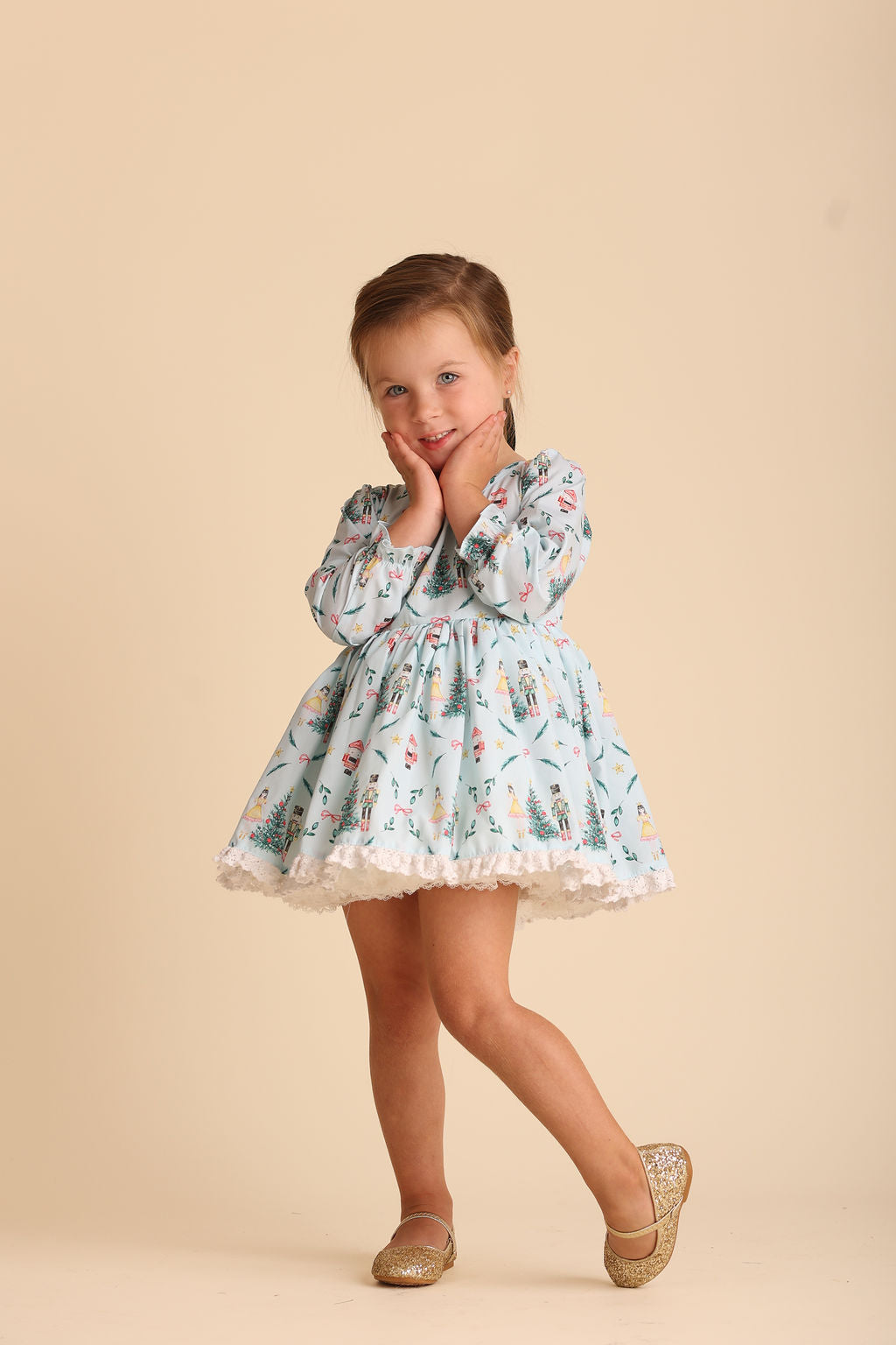 Nutcracker Pirouette Petti Skirt Dress