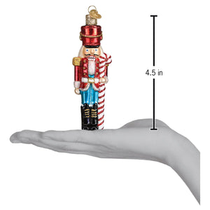 Peppermint Nutcracker Ornament