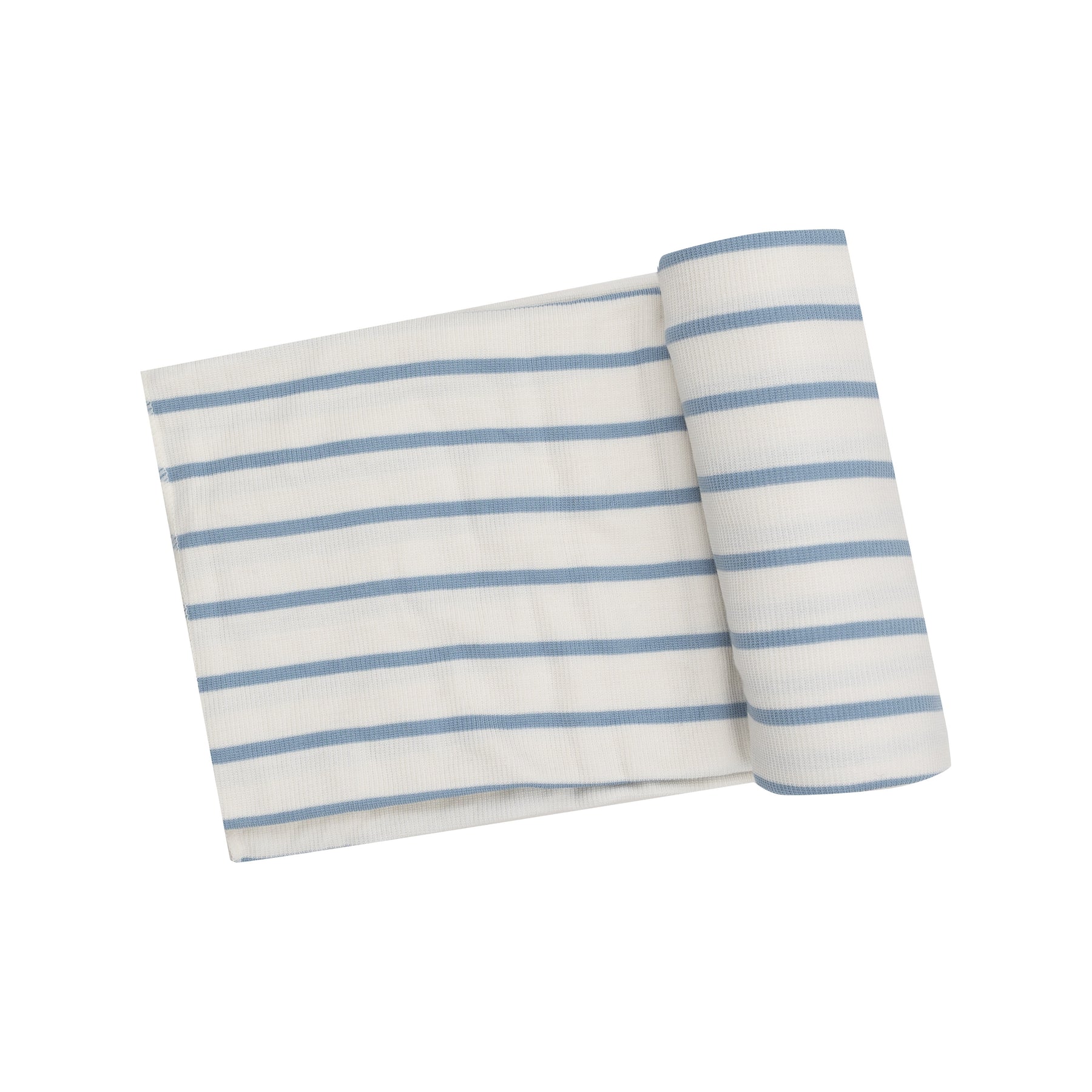 Glacier Lake Ribbed Stripe Swaddle Blanket