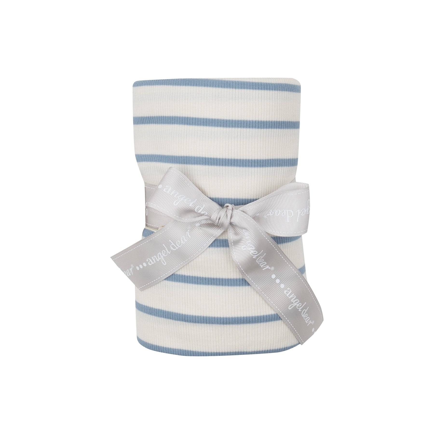 Glacier Lake Ribbed Stripe Swaddle Blanket