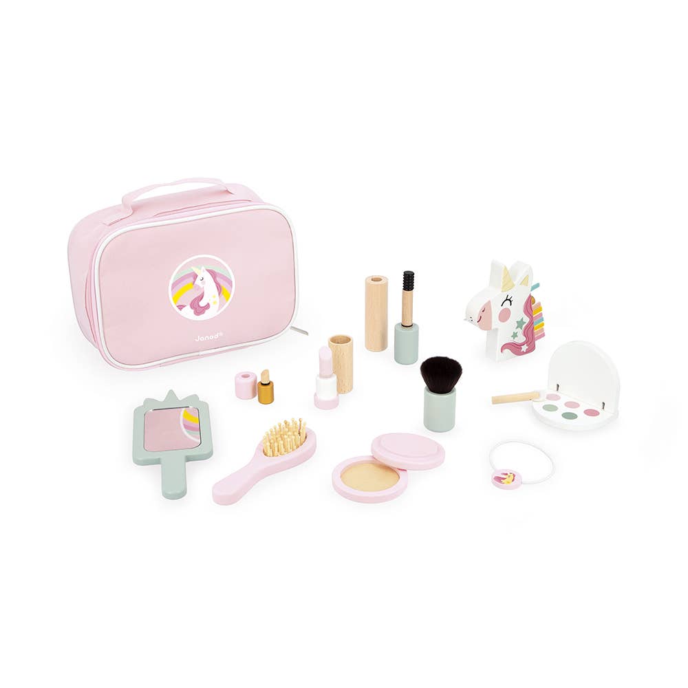 My First Unicorn Makeup Bag Wooden Toy