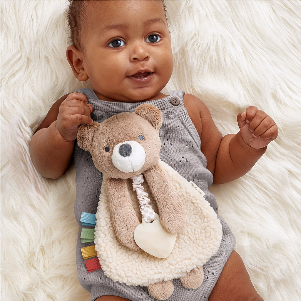 Itzy Friends Lovey™ Plush | Theo the Bear