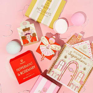 Visions of Sugarplums Bath Balm and Eye Mask Set