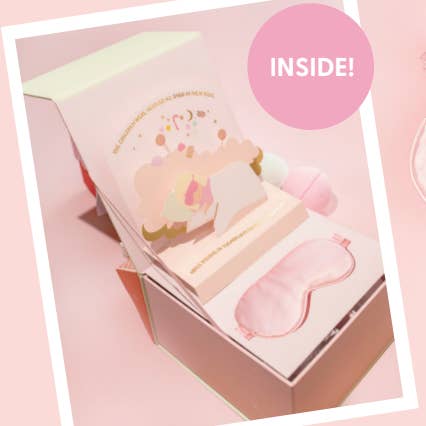 Visions of Sugarplums Bath Balm and Eye Mask Set