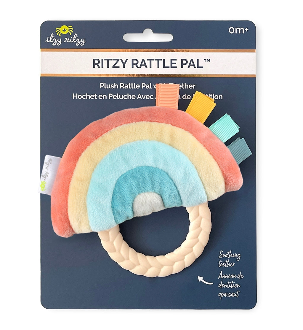 Ritzy Rattle Pal™ with Teether | Rainbow