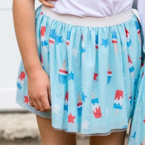 Bomb Pop Tutu Skirt | Red White and Blue