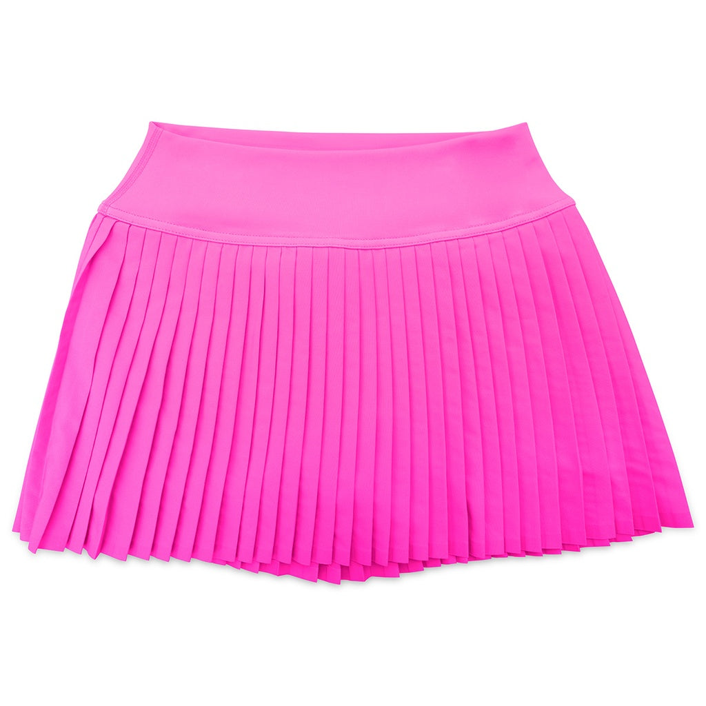Pleated Tennis Skort | Bright Pink