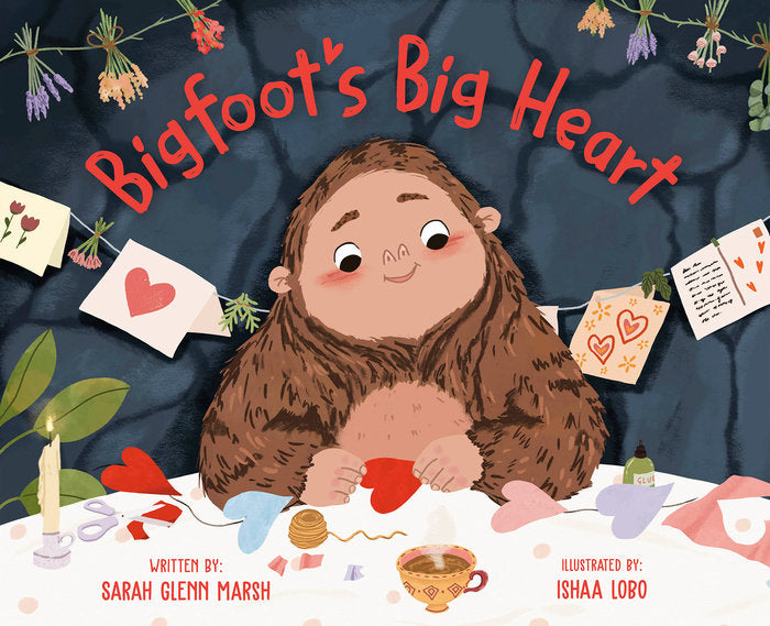 'Bigfoot's Big Heart' Hardcover Book | by Sarah Glenn Marsh