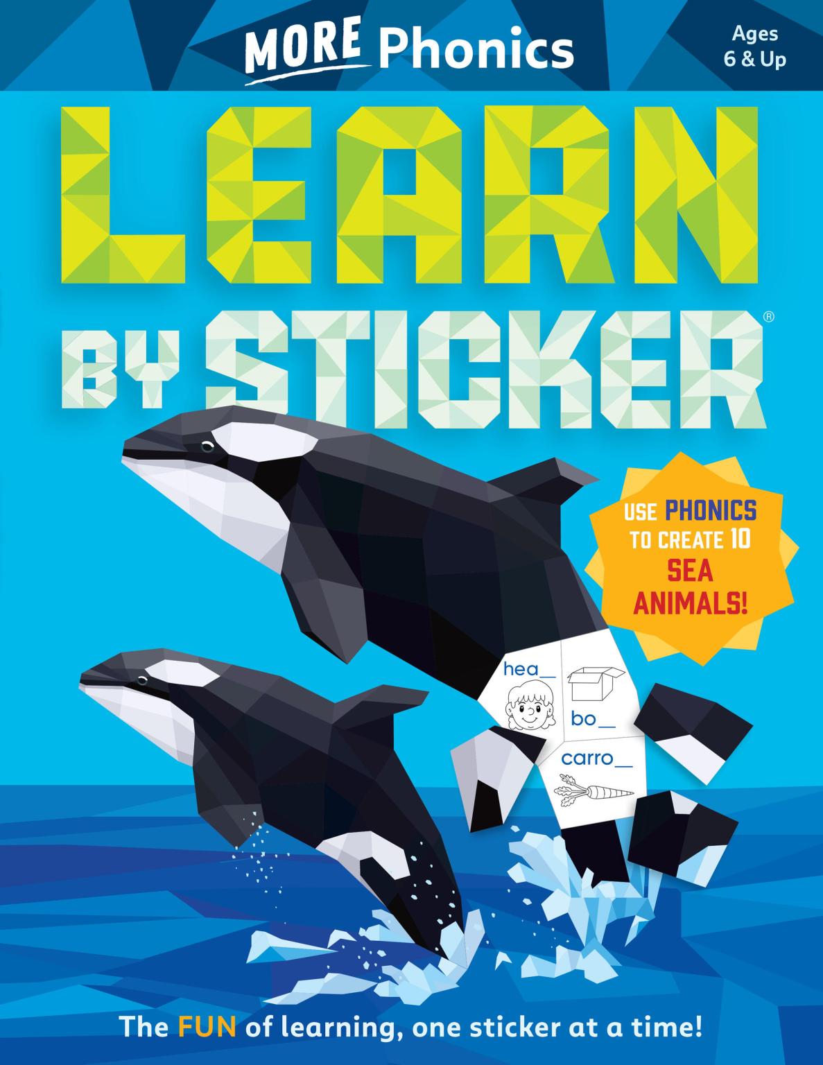 Learn by Sticker : More Phonics Activity Book