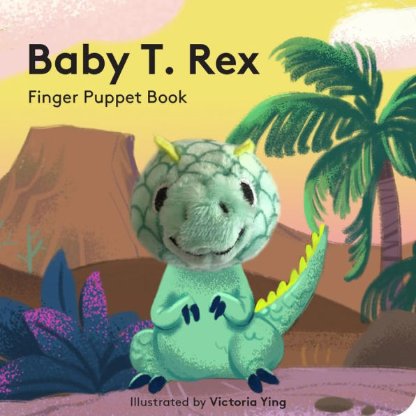 'Baby T-Rex' Finger Puppet Board Book | by Victoria Ying