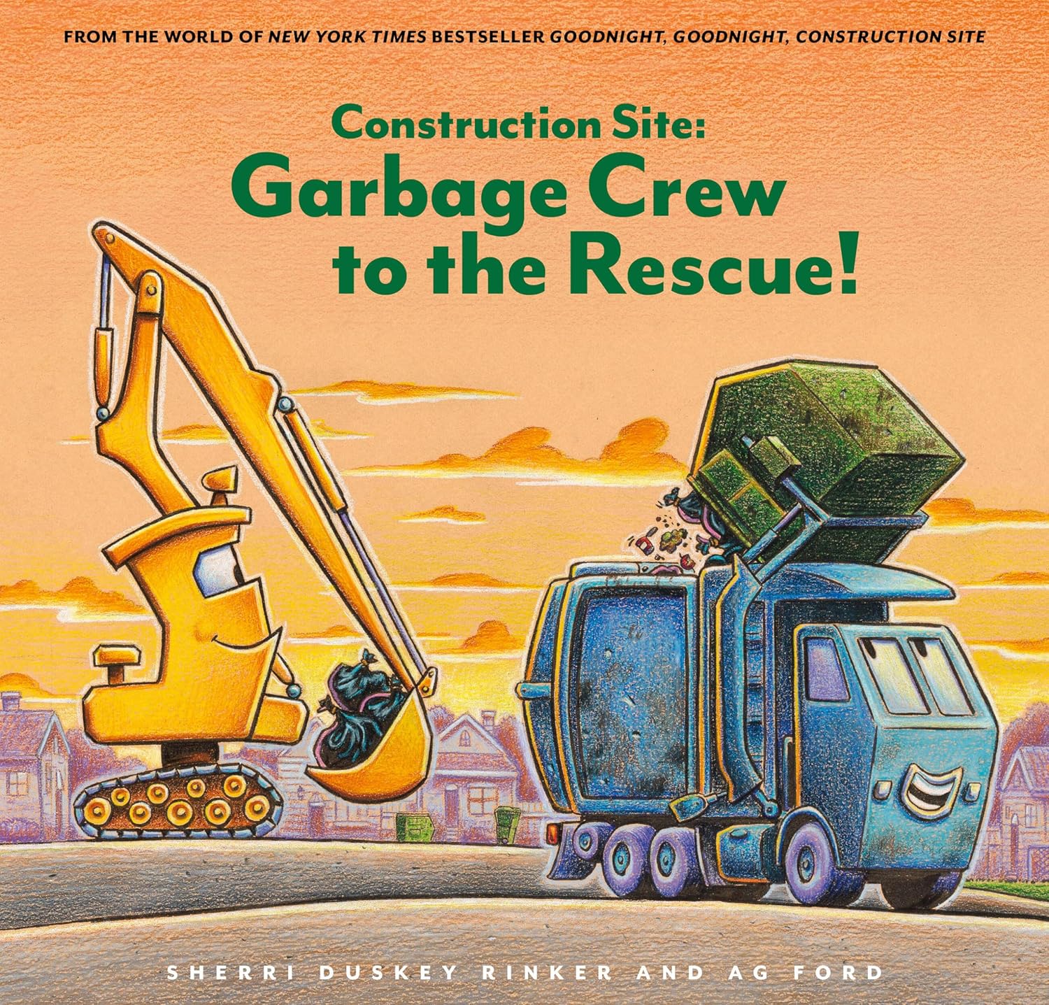 'Construction Site: Garbage Crew to the Rescue!' Hardcover Book | by Sherri Duskey Rinker