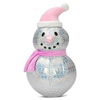 Disco Snowman Plush Doll