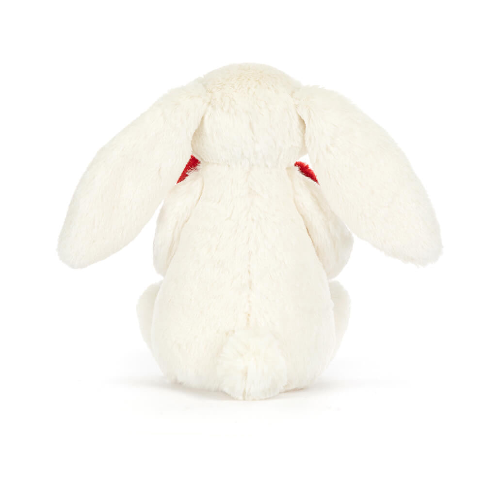 Bashful Red Love Heart Bunny | Medium 12"