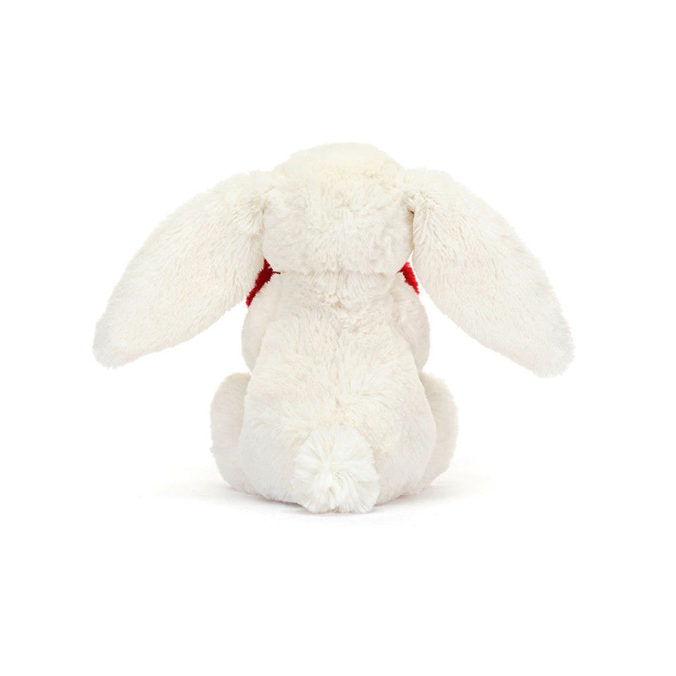 Bashful Red Love Heart Bunny | Small 7"