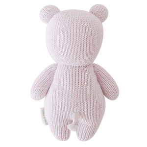 Hand Knit Baby Lavender Hippo