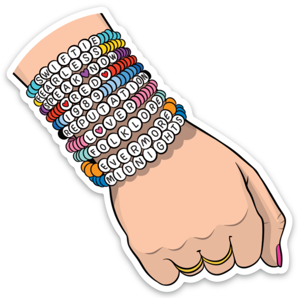 Die Cut Sticker | Taylor Friendship Bracelets