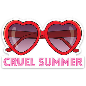 Die Cut Sticker | Taylor Cruel Summer